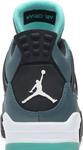 Кроссовки Air Jordan 4 Retro 30th Teal, зеленый - фото 7