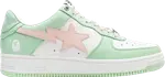 Кроссовки Bapesta Low Pastel-Rich Pack - Mint Green, зеленый - фото