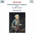 CD диск Mozart / Eder Quartet: String Quartets 428 & 464 - фото