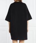 Платье-футболка женское Tommy Jeans хлопковое, черный - фото 4