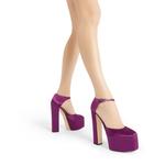 Сандалии женские Giuseppe Zanotti, фиолетовый - фото 2