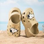 Детские шлепанцы для детей Snoopy, бежевый - фото 45