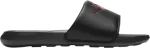 Сандалии Nike Victori One Slides 'Black Red', черный - фото
