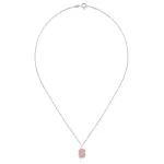 Колье Tous Color Faceted Rose Quartz, серебро - фото 2