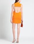 Платье Jacquemus Short, оранжевый - фото 4