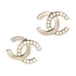 CHANEL Серьги-гвоздики унисекс Gold - фото 3