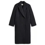 Пальто H&M Wool Blend, темно-серый - фото