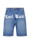 Джинсовые шорты Karl Kani, синий Og Old English - фото 7