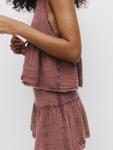 Юбка Pull&Bear, бургундия - фото 6