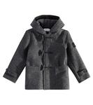 Пальто Compass Stone Island Junior, Melange Dark Grey - фото