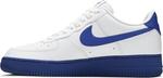Кроссовки Nike Air Force 1 '07 Low 'White Royal', белый - фото 4