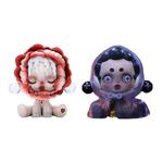 Фигурка Pop Mart Skullpanda Ancient Castle Series - Bloody Rose + Bell-ringer - фото