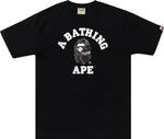 Футболка BAPE Grid Camo College Tee 'Black', черный - фото 2
