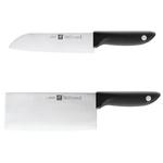 Набор ножей Zwilling Point S, 2 предмета, черный - фото