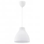 MELODI МЕЛОДИ Подвесной светильник, белый, 28 см IKEA - фото