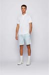 BOSS Мужская поло Regular Fit, White - фото 3