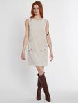 Мини платье Ana Alcazar Sassa, Beige - фото 6
