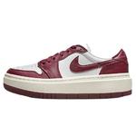 Кроссовки Nike Air Jordan 1 Elevate Low, темно-красный/бежевый - фото 2