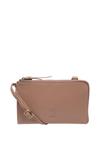 Кожаный клатч через плечо 'Winnie' Conkca London, бежевый - фото