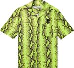Рубашка Off-White Snake Holiday Shirt 'Yellow', желтый - фото 2