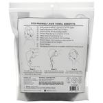 Kitsch, Супервпитывающее экологичное полотенце для волос, черное, 1 шт. - фото 4