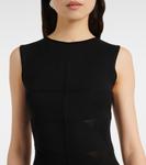 Платье макси из джерси Rick Owens, черный - фото 4