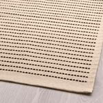 Ковер безворсовый Ikea Starreklinte, 120х180 см, бежевый/черный - фото 2