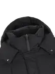 Пальто с капюшоном и карманами Herno, черный - фото 4
