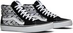 Кеды Vans Supreme x Sk8-Hi Pro Diamond Plate Black Grey, черный - фото 8