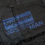 Брюки Supreme x Junya Watanabe x Comme des Garçons MAN Patchwork Cargo Pant 'Black', черный - фото 4