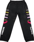 Брюки Supreme x Skittles x Polartec Pant 'Black', черный - фото 2