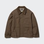 Куртка ветровка UNIQLO, 37 коричневый - фото