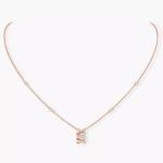 Колье Messika Move Romane Pendant, розовое золото/бриллианты - фото