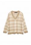 Джемпер Vero Moda Curve VMCGOLD, Silver Mink/Sand - фото 5