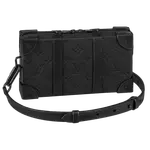 Бумажник Louis Vuitton Soft Trunk, черный - фото