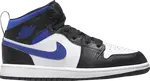 Кроссовки Air Jordan 1 Mid PS Racer Blue, белый - фото