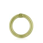 Кольцо-подвеска Tous Hold Medium, серебро/зеленый - фото