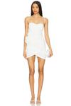 Мини-платье Kevin от Nbd, white - фото