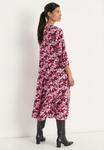 Платье Cellbes of Sweden WITH FLOUNCES, Wine-Red Patterned/Mauve - фото 2