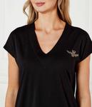 Футболка женская Aeronautica Militare Regular Fit, черный - фото 4