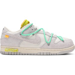 Кроссовки Nike Off-White x Dunk Low 'Lot 14 of 50', белый - фото