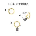 Кольцо-подвеска Tous Hold Medium, золото - фото 5