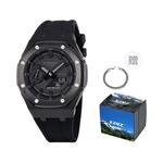 Часы Casio G-Shock Analog-Digital 2100 Series, арт. GA-2100-1A1, черный/черный - фото 2