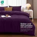 Комплект постельного белья Utopia Bedding, 3 предмета, 200x200/50x75 см, фиолетовый - фото 2