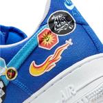 Кеды Nike Air Force 07 Premium, бело-синий - фото 9