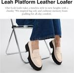 Женские лоферы COACH Leah на платформе, Blush - фото 2