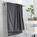 Полотенце банное, темно-серое, 100х150 см Vågsjön IKEA - фото 4