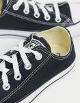 Черные кроссовки Converse Chuck Taylor All Star Ox Wide Fit - фото 3