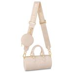 Футболка Bb Papillon с тиснением кремово-бежевая LOUIS VUITTON - фото