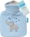Детская грелка слон синяя 1 шт. babylove - фото
